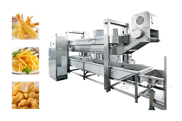 Continuous Frying Machine