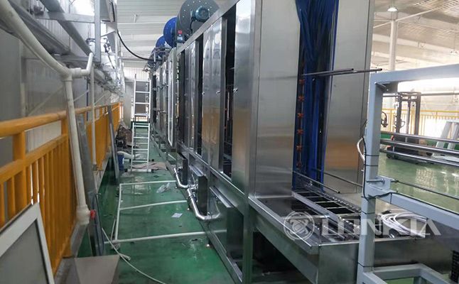 Plastic Pallet Washing and Drying Production Line Project Inner Mongolia