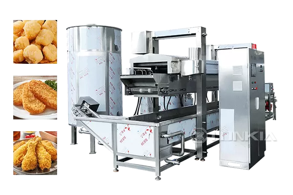 Continuous Fryer Machine